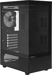 Корпус Formula Crystal Z1 PLUS черный без БП ATX 2x120mm 2xUSB2.0 1xUSB3.0 audio bott PSU