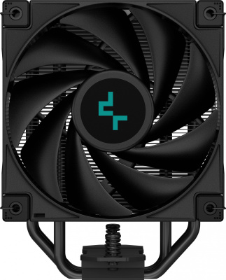 Устройство охлаждения(кулер) Deepcool AK400 Zero Dark Plus Soc-AM5/AM4/1200/1700/1851 черный 4-pin 28dB Al+Cu 220W 802gr Ret (R-AK400-BKNNMD-G-1)