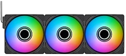 Вентилятор для корпуса Thermaltake CT140 EX Infinity ARGB 140х140x25 черный 4-pin 29.2дБ (упак.:3шт) (CL-F242-PL14SW-A) Ret