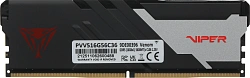 Память DDR5 16GB 5600MHz Patriot PVV516G56C36 Viper Venom RTL PC5-44800 CL36 DIMM 288-pin 1.25В kit Ret