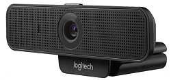 Камера Web Logitech HD Webcam C925e черный 3Mpix (1920x1080) USB2.0 с микрофоном (960-001180)