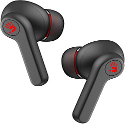 Гарнитура внутриканальные A4Tech Bloody M30 черный/красный беспроводные bluetooth в ушной раковине (M30 (BLACK+RED))