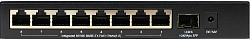 Коммутатор Origo OS1209P/80W OS1209P/80W/A1A (L2) 8x100Мбит/с 1SFP 8PoE 80W неуправляемый