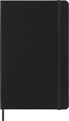 Ежедневник Moleskine ACADEMIC Large 130х210мм датир.18мес 592стр. черный