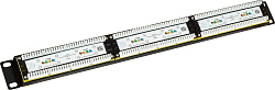 Патч-панель Lanmaster LAN-PPI24U6 19" 1U 24xRJ45 кат.6 UTP