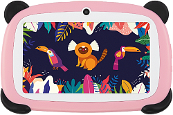Планшет Digma Kids A7 SC9863A (1.6) 8C RAM2Gb ROM32Gb 7" IPS 1024x600 4G Android 11.0 Go розовый 2Mpix 0.3Mpix BT WiFi microSD 128Gb 2800mAh 140hrs