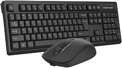 Клавиатура + мышь A4Tech Fstyler FG1200 клав:черный мышь:черный USB беспроводная Multimedia