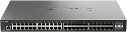 Коммутатор D-Link DGS-1210-52X/ME/C1A 48x1Гбит/с 4SFP+ управляемый