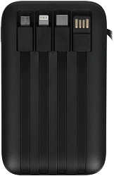 Мобильный аккумулятор Tecno Pocket S201 20000mAh 2.4A 2xUSB-A/USB-C черный