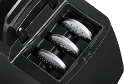 Мясорубка Bosch ProPower MFW67450 2000Вт черный/серебристый