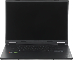 Ноутбук Gigabyte GAMING A16 GA63H Ryzen 7 260 16Gb SSD512Gb NVIDIA GeForce RTX 5060 8Gb 16" IPS FHD+ (1920x1200) Windows 11 Pro Multi Language black WiFi BT Cam (3VHK3EE893SD)