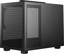 Корпус Deepcool CH160 черный без БП miniITX 7x120mm 1xUSB3.0 audio bott PSU