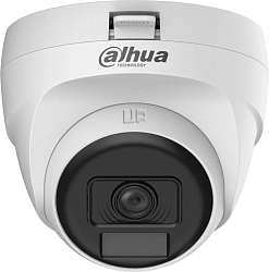 Камера видеонаблюдения аналоговая Dahua DH-HAC-T1A21P-U-IL-0280B 2.8-2.8мм HD-CVI HD-TVI цв. корп.:белый
