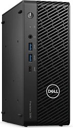 ПК Dell Precision 3280 i7 14900 (2.1) 64Gb SSD1Tb RTX A2000 16Gb CR Windows 11 Pro GbitEth 240W мышь клавиатура черный (3280-9621)