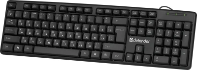 Клавиатура Defender Element HB-520 черный USB