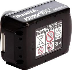 Батарея аккумуляторная Makita BL1830B 18В 3Ач Li-Ion (632G12-3)
