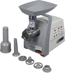 Мясорубка Bosch ProPower MFW45020 1600Вт белый/серый