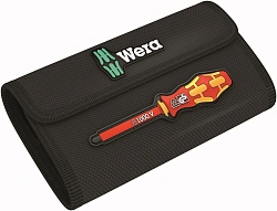 Отвертка Wera Kraftform Kompakt VDE 17 RA 1 в компл.:16 предметов (WE-006618)