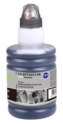Чернила Cactus CS-EPT03V14A 101BK черный пигментный 127мл для Epson L4150/L4160/L6160/L6170