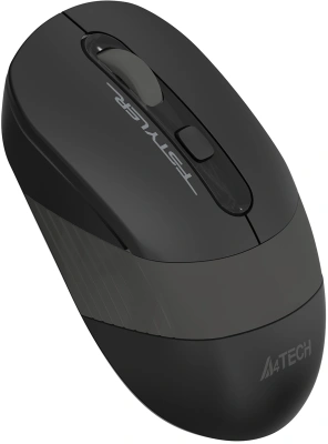 Мышь A4Tech Fstyler FG10 черный/серый оптическая 2000dpi беспров. USB 4but (FG10 GREY)