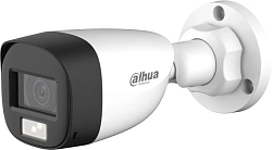 Камера видеонаблюдения аналоговая Dahua DH-HAC-HFW1200CLP-IL-A-0360B-S6 3.6-3.6мм HD-CVI HD-TVI цв. корп.:белый (DH-HAC-HFW1200CLP-IL-A-0360B)