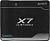 Коврик для мыши A4Tech X7 Pad XP-70M Средний черный 350x280x3мм