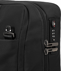 Сумка дорожная Piquadro BRIEF2 (BV4729BR2/N) 40x36x16см 24л. 2.468кг. нейлон/натур.кожа черный