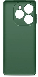 Чехол (клип-кейс) BoraSCO для Tecno Spark 20/20C/Go 2024/Pop 8 Microfiber Case зеленый опал (72676)
