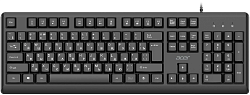 Клавиатура Acer OKW501 черный USB Multimedia (ZL.KBDEE.01U) кабель 1.8м