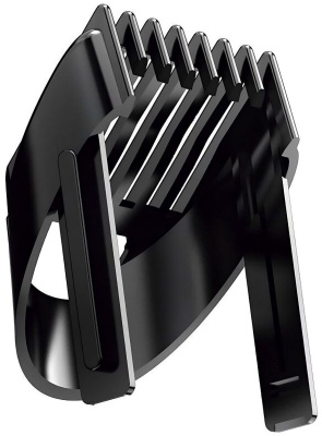 Машинка для стрижки Ga.Ma T742+T312 черный (насадок в компл:1шт)