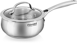 Ковш Rondell Calypso RDS-1670 1.5л. d=16см (с крышкой) стальной