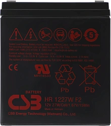 Батарея для ИБП CSB HR1227W F2 12В 7.5Ач