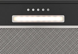 Вытяжка встраиваемая Elikor Cube Basic 60П-630-К3Д черный управление: кнопочное (1 мотор)