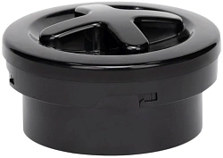 Соковыжималка цитрусовая Scarlett EasyClean SC-JE50C10 200Вт рез.сок.:250мл. черный/оранжевый