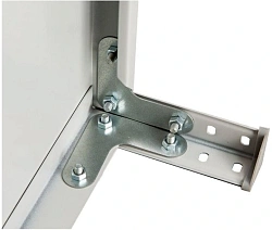 Стеллаж Практик MS Standart 200KD/100x30/4 пол.:4 разборная 2000x1000x300мм серый (S24099243402)