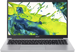 Ноутбук Acer Aspire Lite AL15-36P-331Y Core 3 N350 16Gb SSD512Gb Intel Graphics 15.6" IPS FHD (1920x1080) без ОС silver WiFi BT Cam (NX.DGGCD.003)