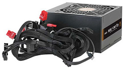Блок питания Zalman ATX 750W ZM750-GVII 80+ bronze 24pin APFC 120mm fan 5xSATA RTL