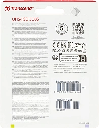 Флеш карта SDXC 256GB Transcend TS256GSDC300S w/o adapter