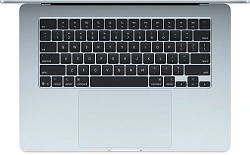 Ноутбук Apple MacBook Air A3241 M4 10 core 24Gb SSD512Gb/10 core GPU 15.3" Liquid Retina (2880x1864) macOS lt.blue WiFi BT Cam (MC7D4HN/A)