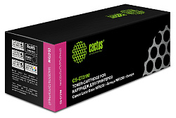 Картридж лазерный Cactus CS-C731M 731 M пурпурный (1800стр.) для Canon LaserBase MF8230 i-Sensys/MF8280 i-Sensys с чипом