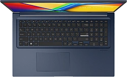 Ноутбук Asus Vivobook 17 X1704VA-AU473 Core i7 1355U 16Gb SSD512Gb Intel Iris Xe graphics 17.3" IPS FHD (1920x1080) без ОС blue WiFi BT Cam (90NB10V2-M00FT0)