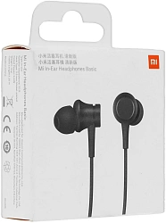Гарнитура внутриканальные Xiaomi In-Ear 1.25м черный проводные (ZBW4354TY)