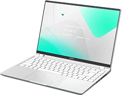 Ноутбук Gigabyte Aero 14 Core i7 13700H 16Gb SSD1Tb NVIDIA GeForce RTX4050 6Gb 14" OLED QHD+ (2880x1800) без ОС silver WiFi BT Cam (BMF-72KZBB4SD)