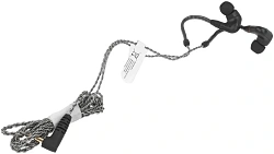 Наушники вкладыши Sennheiser IE 200 1.2м черный проводные крепление за ухом (IE 200 BLACK)