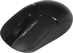 Мышь A4Tech Fstyler FG12 черный оптическая 1200dpi беспров. USB 3but (FG12 BLACK)
