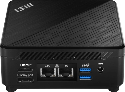 Неттоп MSI Cubi 5 12M-032XRU i3 1215U (1.2) 8Gb SSD256Gb UHDG без ОС 2.5xGbitEth+1xGbitEth WiFi BT 65W черный (9S6-B0A811-234)