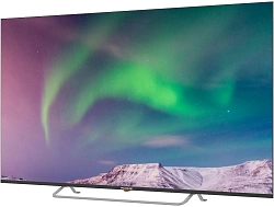Телевизор QLED PolarLine 65" 65PQ71STC-SM Frameless черный/серебристый 4K Ultra HD 60Hz DVB-T DVB-T2 DVB-C DVB-S2 USB WiFi Smart TV (RUS)