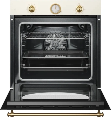 Духовой шкаф Электрический Kuppersberg Classic SR 610 C бежевый/бронза