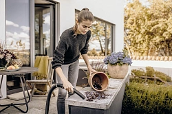 Строительный пылесос Karcher WD 3 S V-17/4/20 1000Вт (уборка: сухая/сбор воды) желтый