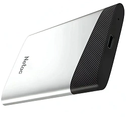 Накопитель SSD Netac USB-C 2TB NT01Z6S-002T-32SL Z6S 2.5" серебристый